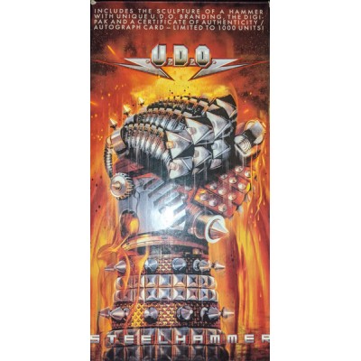 U.D.O. – Steelhammer BOX - CD + Hammer c Автографами! AFM 440-6