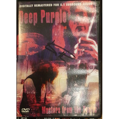 DVD - Deep Purple – Masters From The Vaults  с автографом Ian Gillan! Unofficial