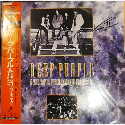 Laser Disc - Deep Purple & The Royal Philharmonic Orchestra – Concerto For Group And Orchestra - Japan с автографом Ian Gillan! 4988021706209