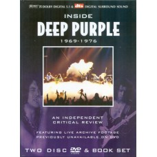 2 DVD + Book - Inside Deep Purple 1969-1976 (An Independent Critical Review)