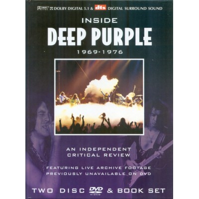 2 DVD + Book - Inside Deep Purple 1969-1976 (An Independent Critical Review) 823880017032