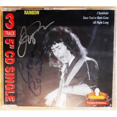 CD Single Rainbow – I Surrender / Since You've Been Gone / All Night Long с Автографами Graham Bonnet и Joe Lynn Turner!