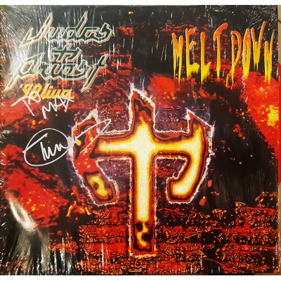 Judas Priest ‎– '98 Live Meltdown 3 LP с Автографом Tim "Ripper" Owens! 4001617 185414