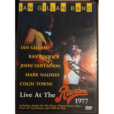 DVD - Ian Gillan Band (Deep Purple) – Live At The Rainbow 1977 с автографом Ian Gillan! 5055011707252