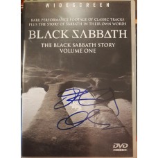 DVD - The Black Sabbath Story Volume One - Original c Автографами OZZY OSBOURNE, Geoff Nicholls и Tony Martin!