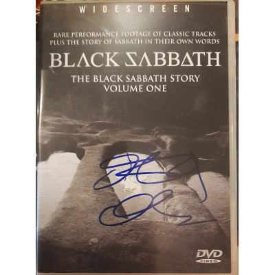 DVD - The Black Sabbath Story Volume One - Original c Автографами OZZY OSBOURNE, Geoff Nicholls и Tony Martin! 5050441330032
