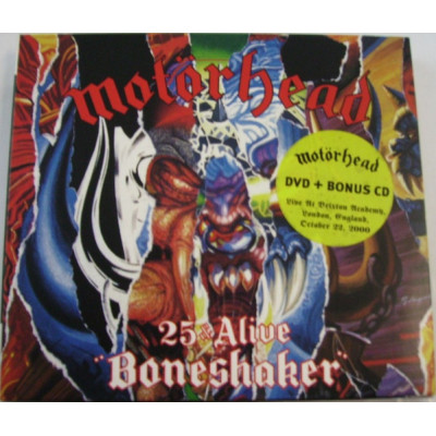 CD + DVD Motörhead – 25 & Alive - Boneshaker digi pack 4001617 727997