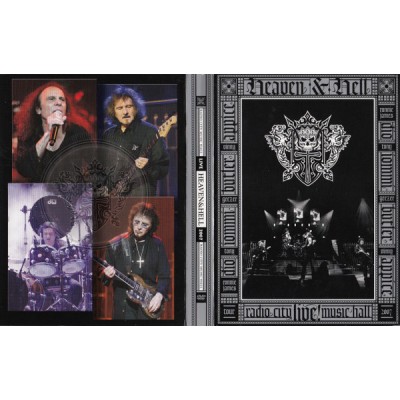 Black Sabbath ‎– Heaven & Hell – Live From Radio City Music Hall 2CD + DVD + Poster! Heaven and Hell 693723029023