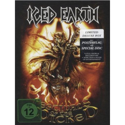 CD + 2 DVD Iced Earth – Festivals Of The Wicked BOX + FLAG 5051099802698