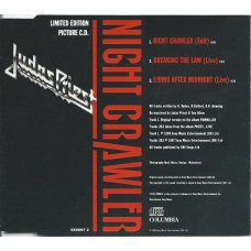 CD Single Judas Priest ‎– Night Crawler