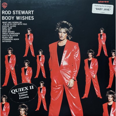 Rod Stewart ‎– Body Wishes 07599-23877-1