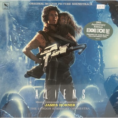 James Horner – Aliens LP Ltd Ed Yellow-Green (Acid Blood) Vinyl VSD00339