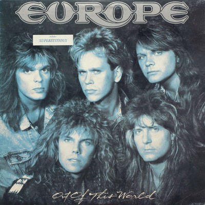 Europe – Out Of This World LP 1988 Holland + вкладка EPC 462449 1