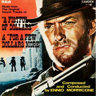 Ennio Morricone ‎– Music From The Original Sound Tracks Of "A Fistful Of Dollars" & "For A Few Dollars More" - soundtrack CDS 1052