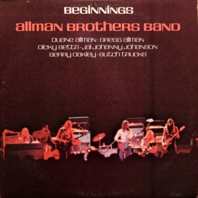Allman Brothers Band ‎– Beginnings 2LP 2CX0132