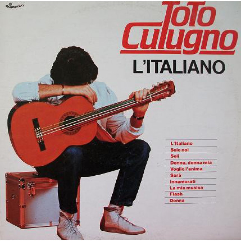 Italiano перевод песни. Toto Cutugno - l'italiano [1st Press Germany].