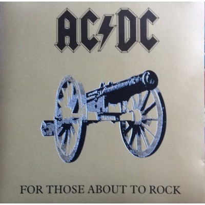 CD - AC/DC ‎– For Those About To Rock (We Salute You) - Australian pressing, 724347709029