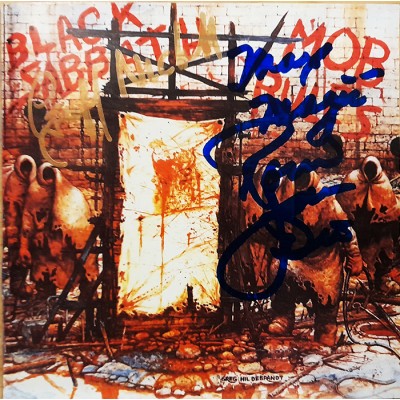 CD Black Sabbath – Mob Rules UK c автографами RONNIE JAMES DIO и GEOFF NICHOLLS! 5017615833225