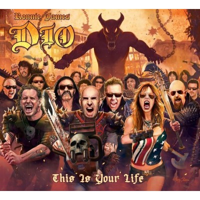 CD digi - DIO- Various – Ronnie James Dio: This Is Your Life - Anthrax, Metallica, Doro, Scorpions etc 0349-79045-1