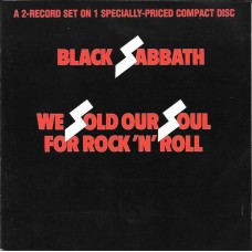 CD Black Sabbath – We Sold Our Soul For Rock 'N' Roll - USA - Original