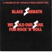 CD Black Sabbath – We Sold Our Soul For Rock 'N' Roll - USA - Original D 214595