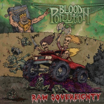 CD digi - Blood Pollution – Raw Sovereignty c автографом Nick Thrash WOD033