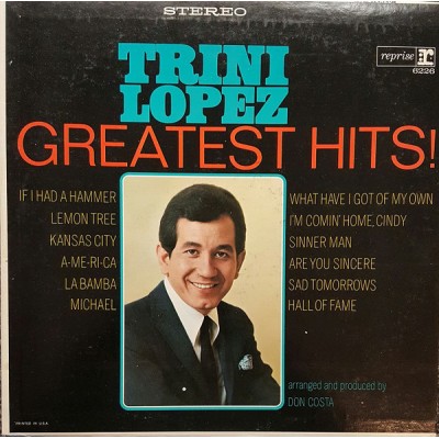 Trini Lopez ‎– Greatest Hits! RS-6226