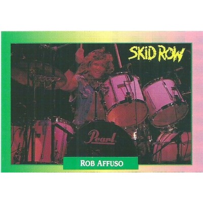 Skid Row - официальная коллекционная карточка