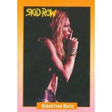 Skid Row - Sebastian Bach - официальная коллекционная карточка - USA, Original