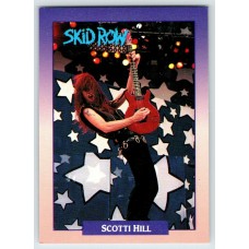 Skid Row - Scotti Hill - официальная коллекционная карточка - USA, Original