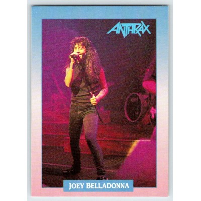 Anthrax - официальная коллекционная карточка