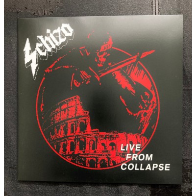 Schizo – Live From Collapse - Live In Rome MMXX LP Red & Black Splatter Night 346