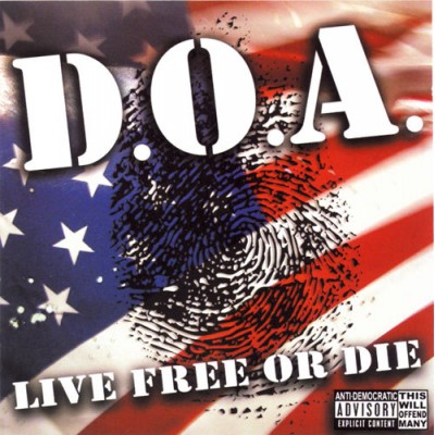 D.O.A. ‎– Live Free Or Die SBR-0008