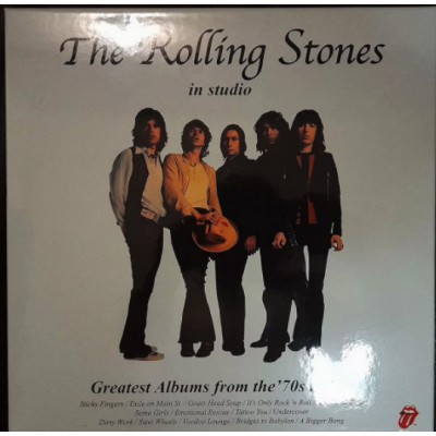 Rolling Stones, The ‎–  In Studio - Greatest Albums From The '70s To '00s CD BOX UICY 91558/71