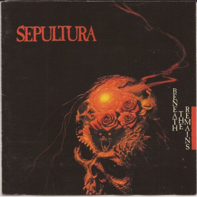 CD Sepultura – Beneath The Remains USA Original c автографом Andreas Kisser! 016861-9511-22