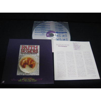 Laser Disc Faith No More – Video Croissant - Japan! POLD 1003
