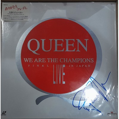 Laser Disc Queen – We Are The Champions с автографом Roger Taylor! Japan 4988017901144