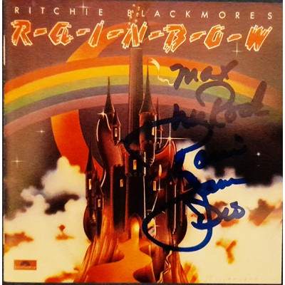 CD - Ritchie Blackmore's Rainbow - JAPAN с Автографом Ronnie James Dio POCP-2289