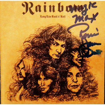 CD - Rainbow – Long Live Rock 'N' Roll - JAPAN с Автографом Ronnie James Dio ! POCP-2292