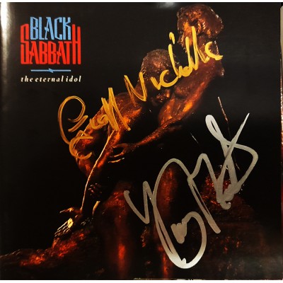 CD Black Sabbath – Eternal Idol c автографами TONY MARTIN и GEOFF NICHOLLS! 5017615833621