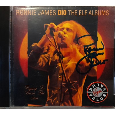 CD Ronnie James Dio – The Elf Albums c автографом RONNIE JAMES DIO!