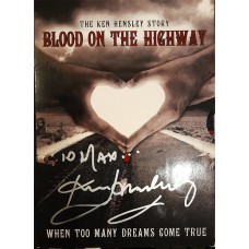 2 DVD Ken Hensley (Uriah Heep) ‎– Blood On The Highway (The Ken Hensley Story - When Too Many Dreams Come True) c автографом KEN HENSLEY