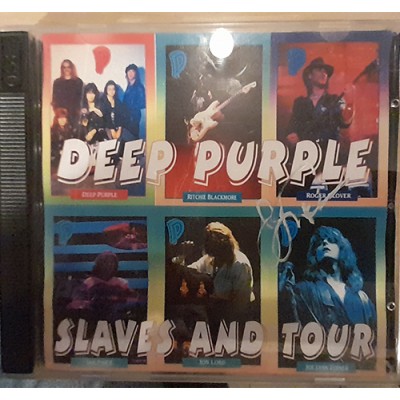 2 CDR - Deep Purple - Slaves and Tour - концертный бутлег с автографом Joe Lynn Turner CDR