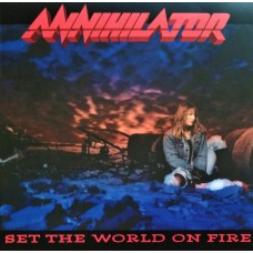 Annihilator – Set The World On Fire LP Blue