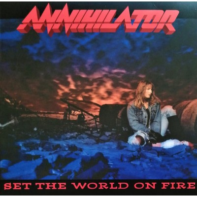 Annihilator – Set The World On Fire LP Blue MOVLP3066