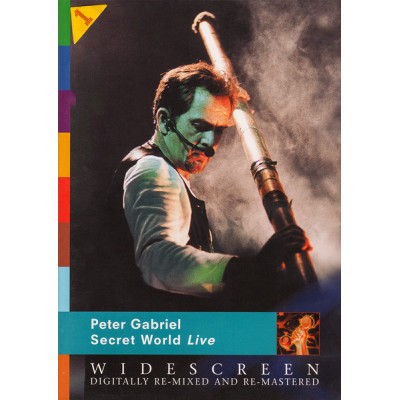 DVD Peter Gabriel – Secret World Live - Original 724349128194