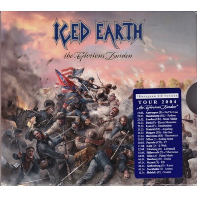 2 CD didi Iced Earth – The Glorious Burden - Limited Edition с автографом Tim "Ripper" Owens!