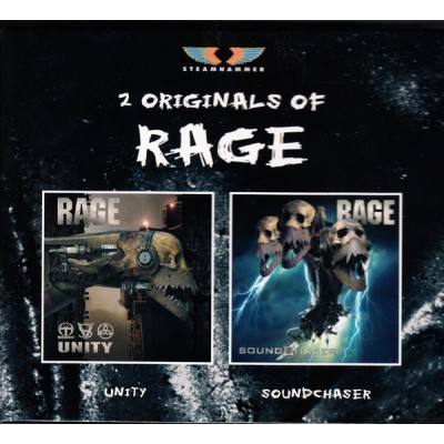 CD - Rage - 2 Originals Of Rage (2 CD: Unity / Soundchaser) SPV 98860 2CD