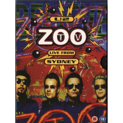 2 DVD – U2 – ZooTV Live From Sydney - Unofficial 0-06025-1701292-9