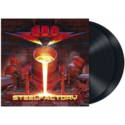 U.D.O. - Steelfactory 2LP 2018 NEW Ltd Ed + 2 Bonus Tracks AFM 613-1